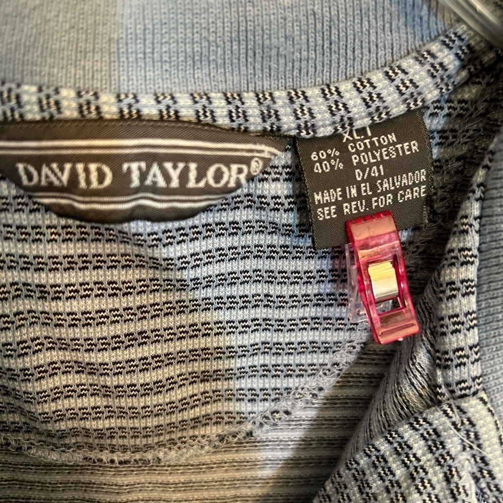 david Taylor short sleeve polo, XLT - Picture 2 of 4